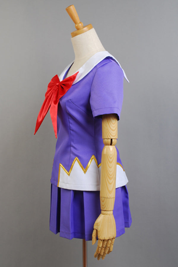 Future Diary Mirai Nikki Gasai Yuno Anime Cosplay Costume School Uniform - fortunecosplay