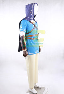 The Legend of Zelda Breath of the Wild Link Sheikah Slate Quiver Cosplay Costume - fortunecosplay