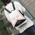 Load image into Gallery viewer, Card Captor SAKURA Kawaii Backpack Cardcaptor Sakura School Bags Lolita Backpack With Angel Wings
