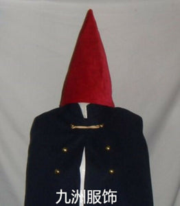 Over the Garden Wall Wirt Coat Cloak Cosplay Costume with Hat